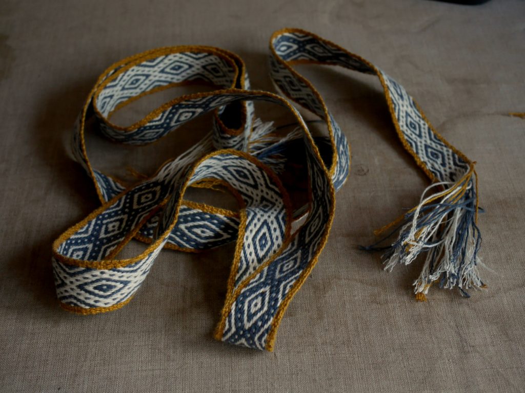 sacs sacotin tissu japonais sangle tressée inkle loom